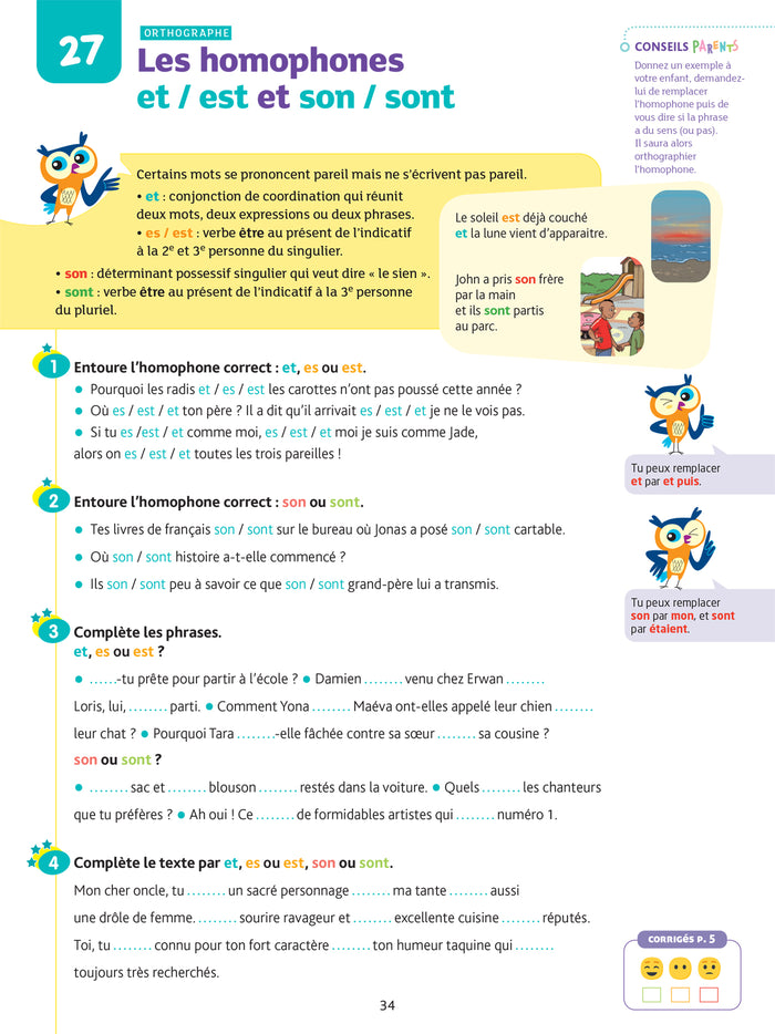 Français CE2 - Cahier de soutien nouveau programme
