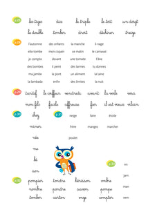 Lecture CP - Cahier de soutien nouveau programme