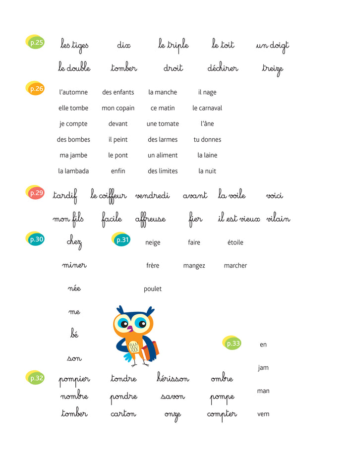 Lecture CP - Cahier de soutien nouveau programme