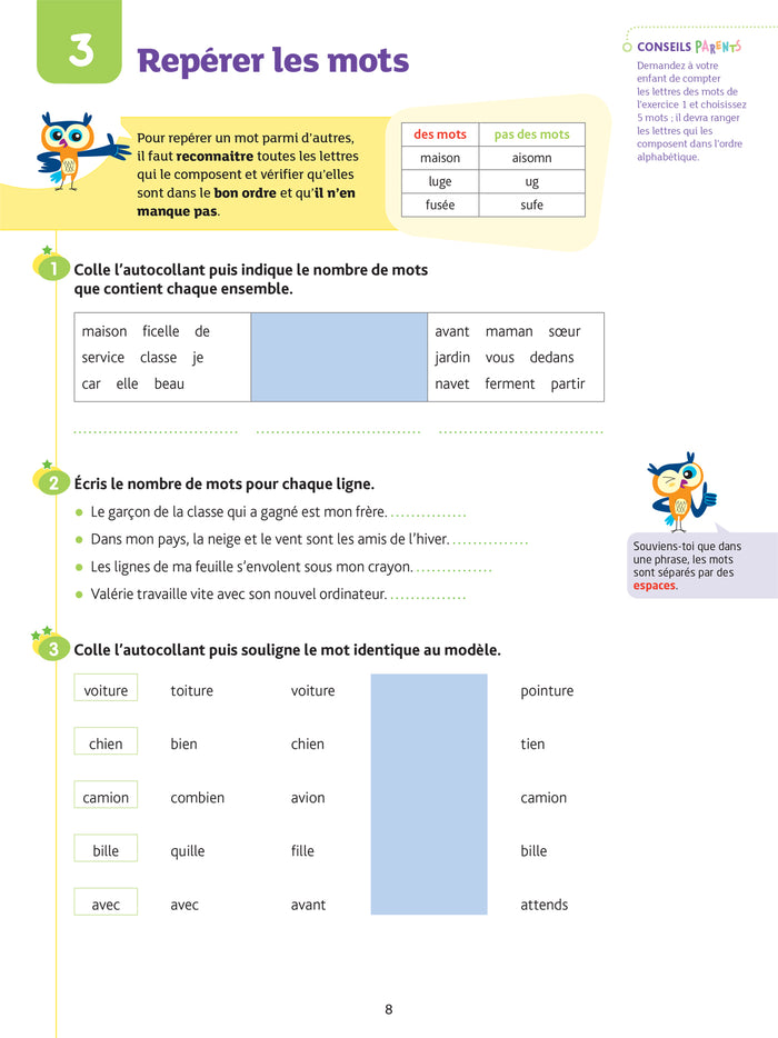 Lecture CP - Cahier de soutien nouveau programme