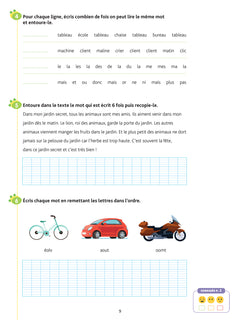 Lecture CP - Cahier de soutien nouveau programme