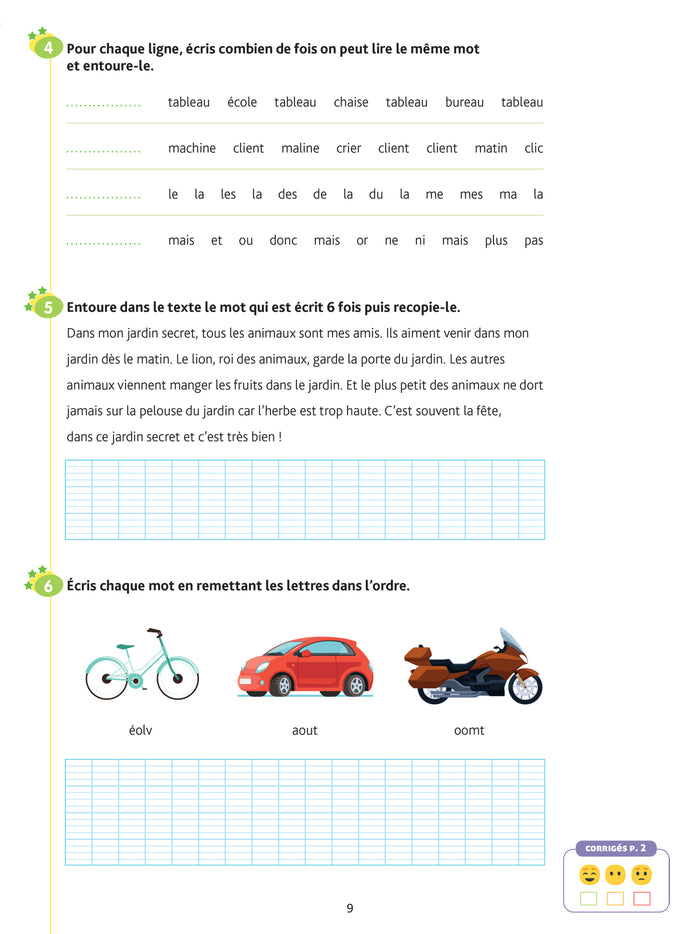 Lecture CP - Cahier de soutien nouveau programme
