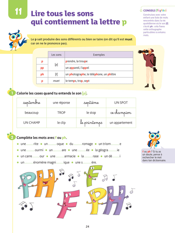 Lecture CE1 - Cahier de soutien nouveau programme