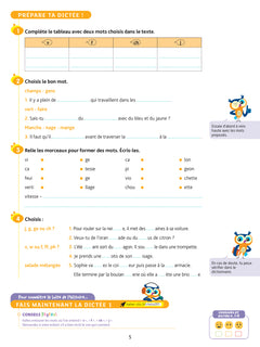 Dictées CE2 - Cahier de soutien nouveau programme