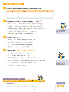 Dictées CE2 - Cahier de soutien nouveau programme