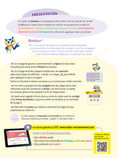 Dictées CE1 - Cahier de soutien