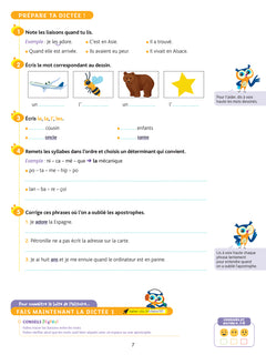 Dictées CE1 - Cahier de soutien