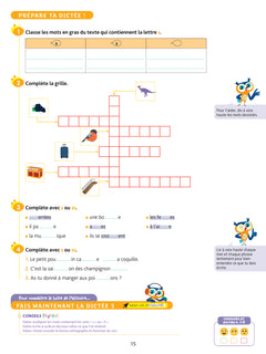 Dictées CE1 - Cahier de soutien
