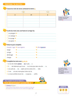 Dictées CM1 - Cahier de soutien nouveau programme