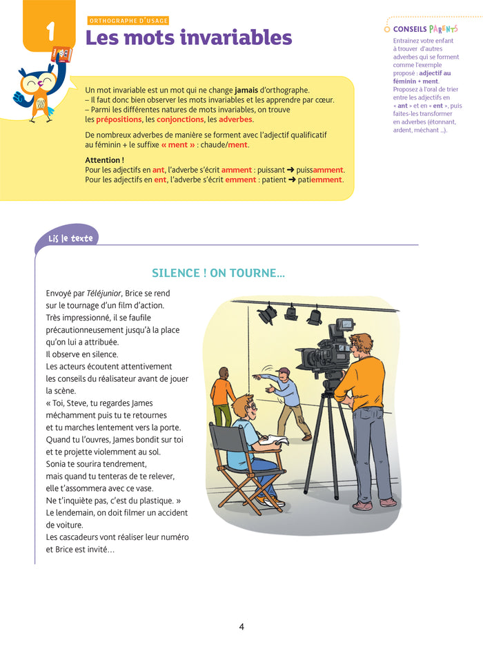 Dictées CM2 - Cahier de soutien nouveau programme