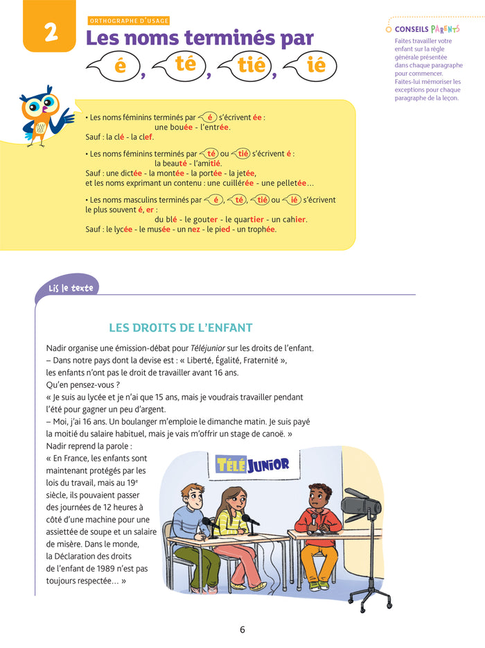 Dictées CM2 - Cahier de soutien nouveau programme