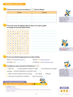 Dictées CM2 - Cahier de soutien nouveau programme