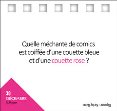 Calendrier 365 jours en rose