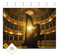 Calendrier 365 jours en or