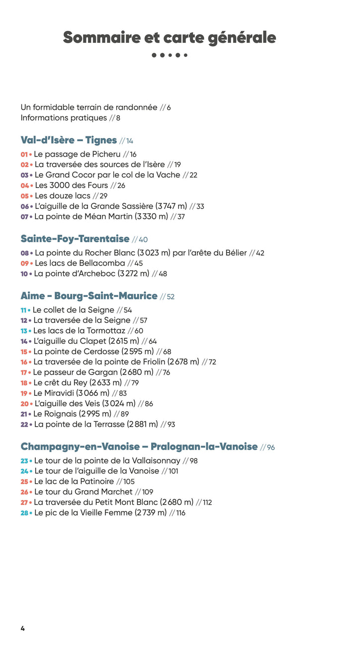 Vanoise Beaufortain, les plus belles randonnées