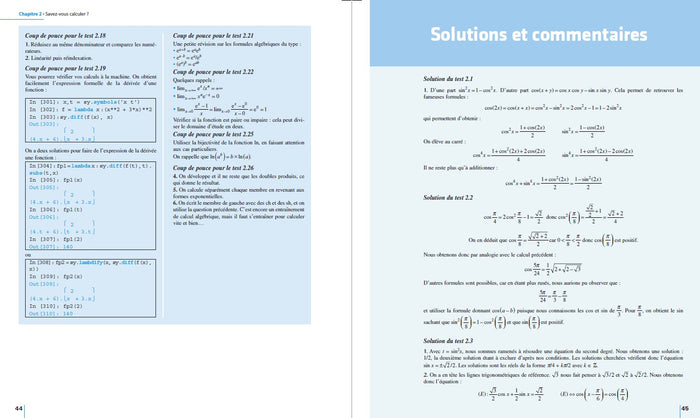 Visa pour la prépa Maths et informatique
