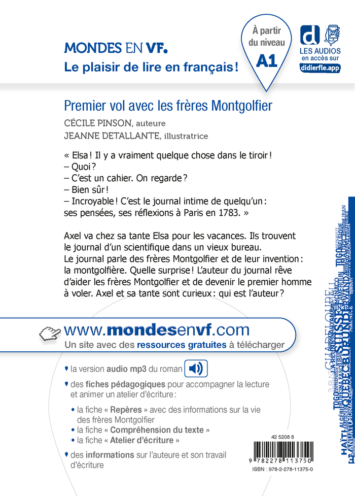 Premier vol avec les frères Montgolfier