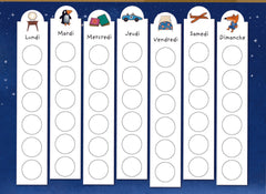 Mon tableau du dodo - Au lit petite souris !