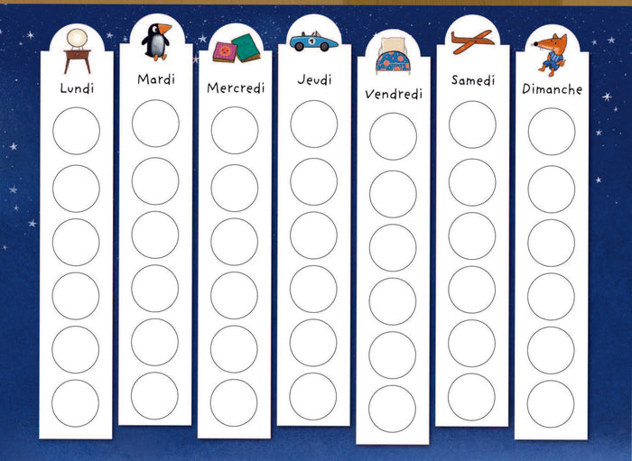 Mon tableau du dodo - Au lit petite souris !