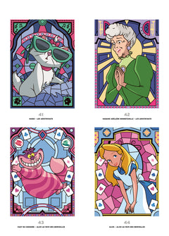 Coloriages mystères Disney - Vitraux Tome 2