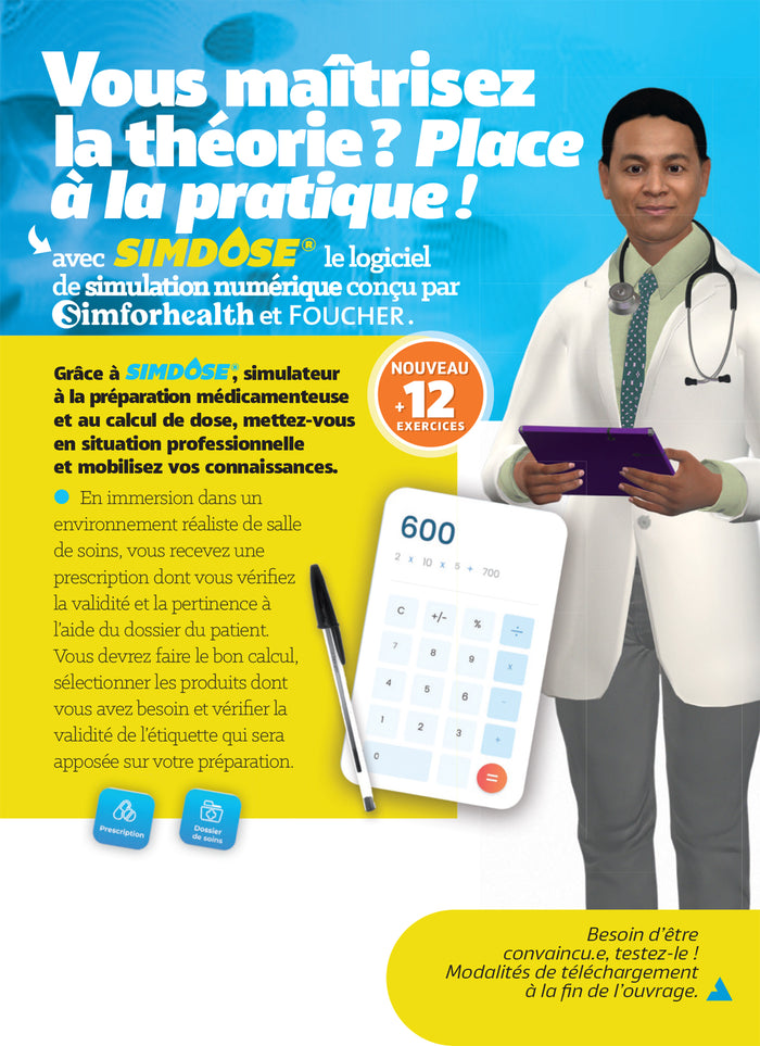 Calcul de dose facile - Infirmier en IFSI - DEI -  7e édition - Révision