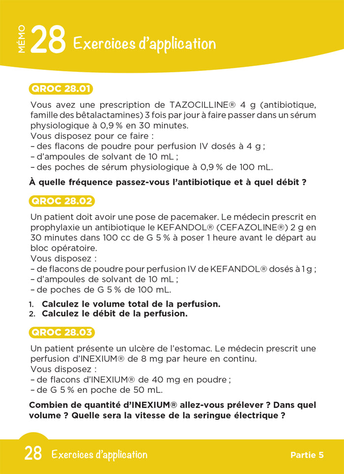 Calcul de dose facile - Infirmier en IFSI - DEI -  7e édition - Révision