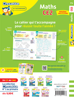 Maths CE2 - Cahier de soutien nouveau programme