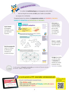 Maths CE2 - Cahier de soutien nouveau programme
