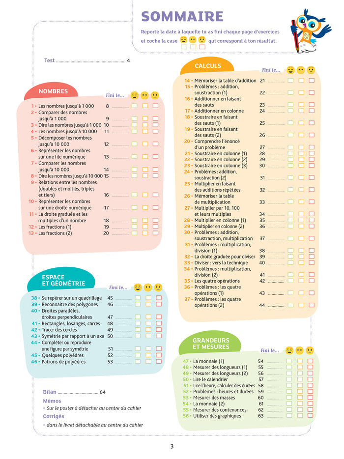 Maths CE2 - Cahier de soutien nouveau programme