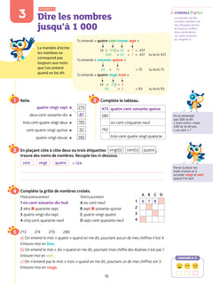 Maths CE2 - Cahier de soutien nouveau programme