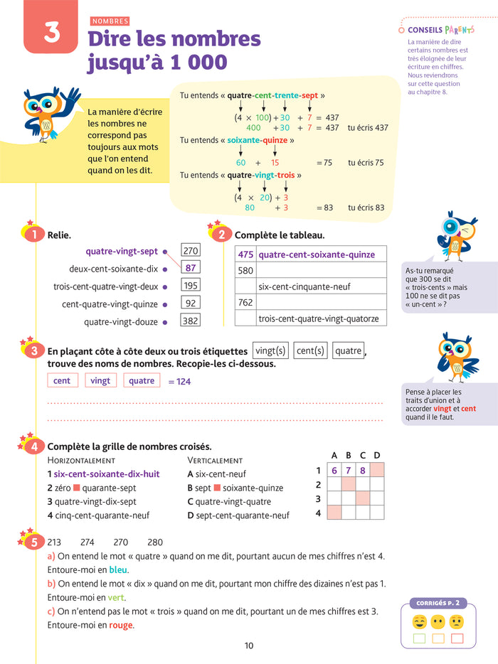 Maths CE2 - Cahier de soutien nouveau programme