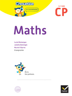 Maths CP - Cahier de soutien nouveau programme