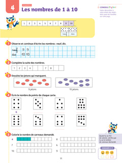 Maths CP - Cahier de soutien nouveau programme