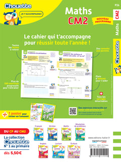 Maths CM2 - Cahier de soutien nouveau programme