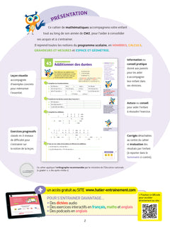 Maths CM2 - Cahier de soutien nouveau programme