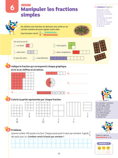 Maths CM2 - Cahier de soutien nouveau programme