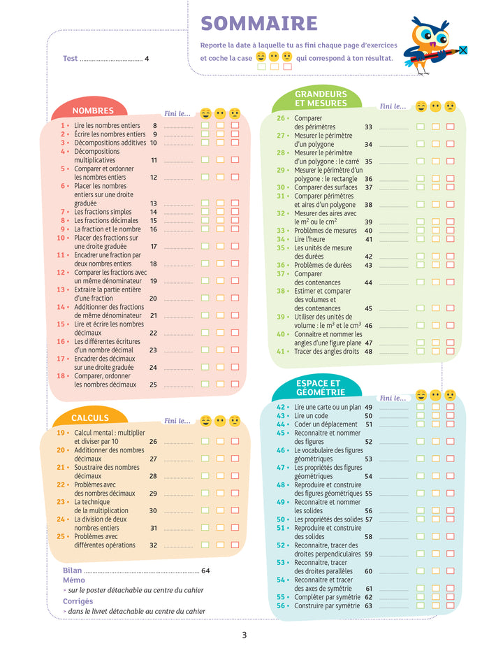 Maths CM1 - Cahier de soutien nouveau programme