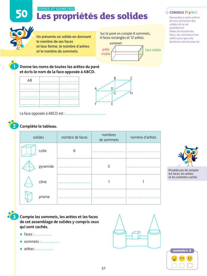 Maths CM1 - Cahier de soutien nouveau programme