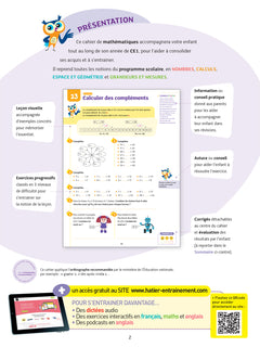 Maths CE1 - Cahier de soutien nouveau programme