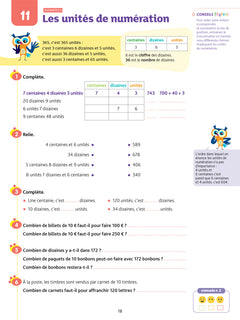 Maths CE1 - Cahier de soutien nouveau programme