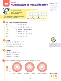Maths CE1 - Cahier de soutien nouveau programme