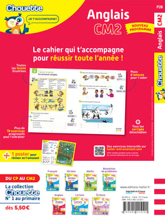 Anglais CM2 - Cahier de soutien nouveau programme