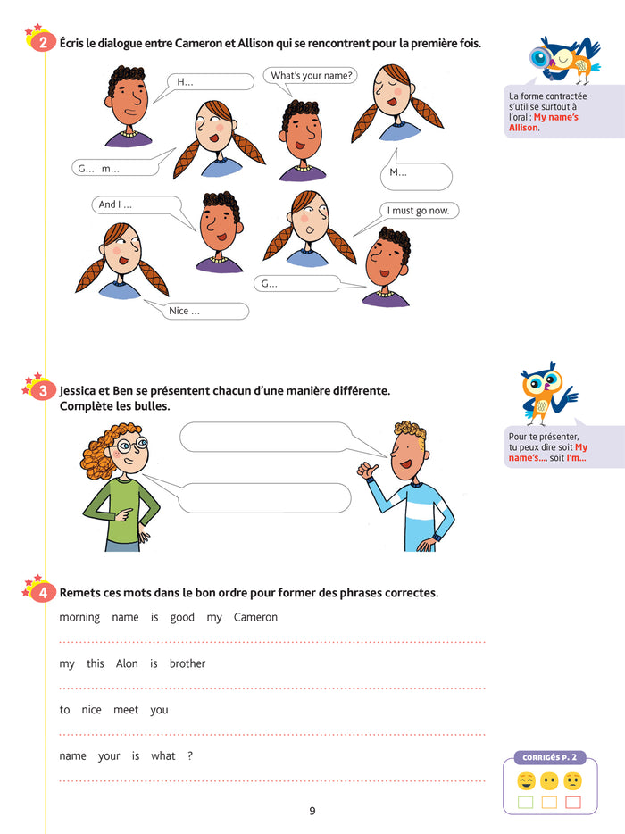 Anglais CM2 - Cahier de soutien nouveau programme