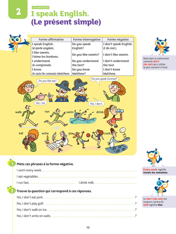 Anglais CM2 - Cahier de soutien nouveau programme