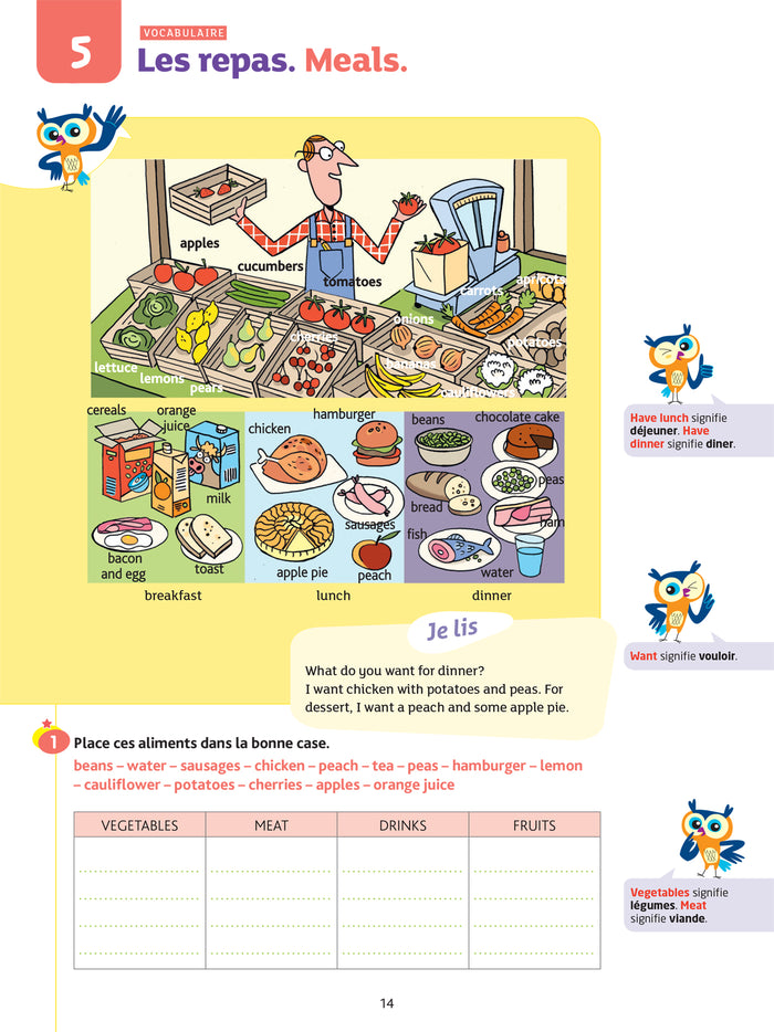 Anglais CM2 - Cahier de soutien nouveau programme