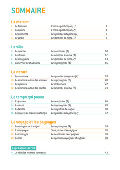 En route pour le vocabulaire ! CE1