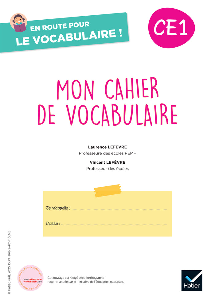 En route pour le vocabulaire ! CE1