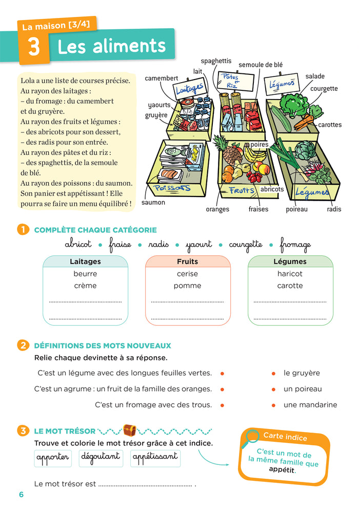 En route pour le vocabulaire ! CE1
