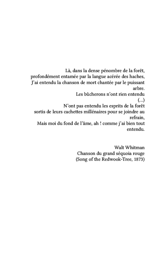 Sous l'écorce la fureur