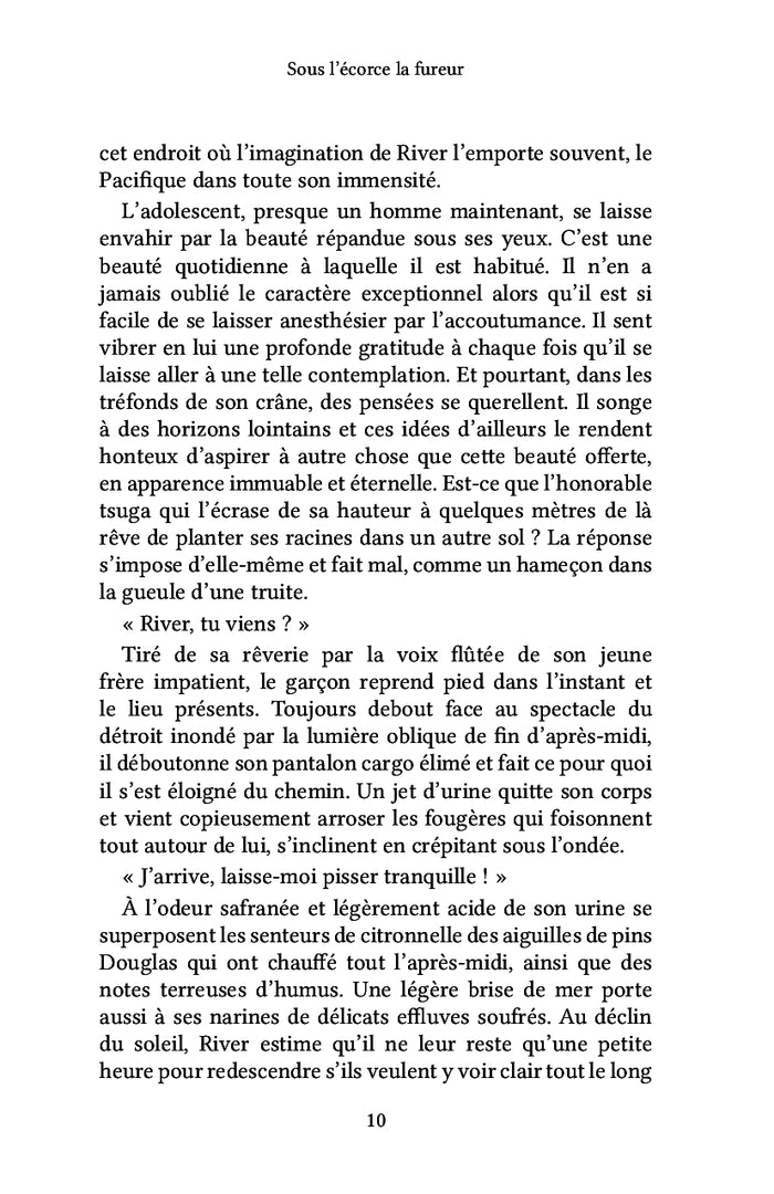 Sous l'écorce la fureur